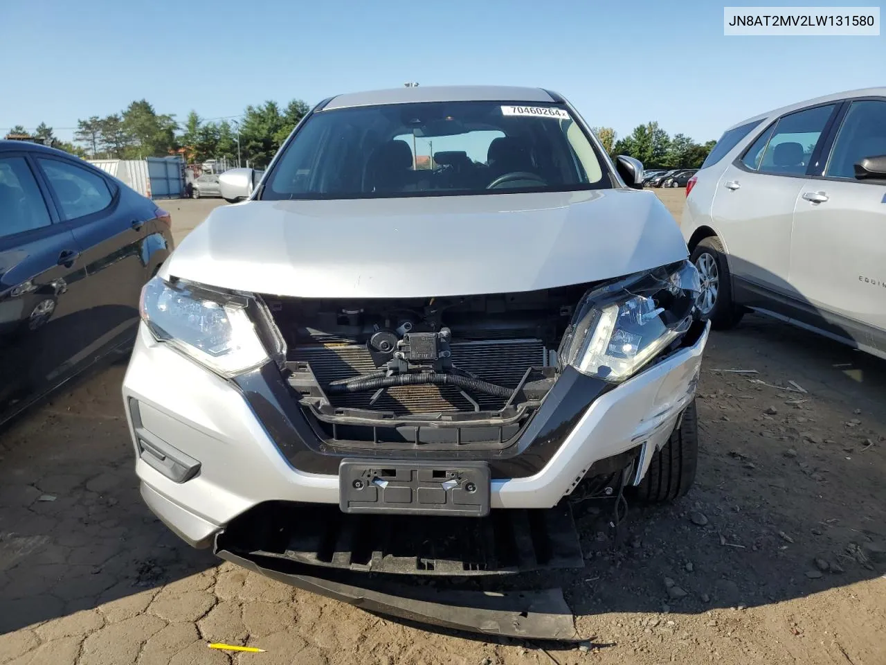 2020 Nissan Rogue S VIN: JN8AT2MV2LW131580 Lot: 70460264