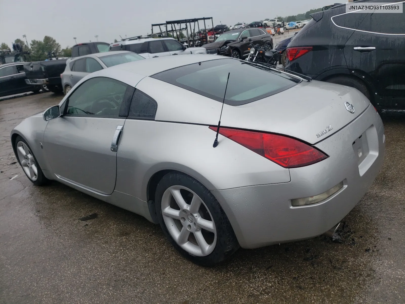 2003 Nissan 350Z Coupe VIN: JN1AZ34D93T103593 Lot: 64081174