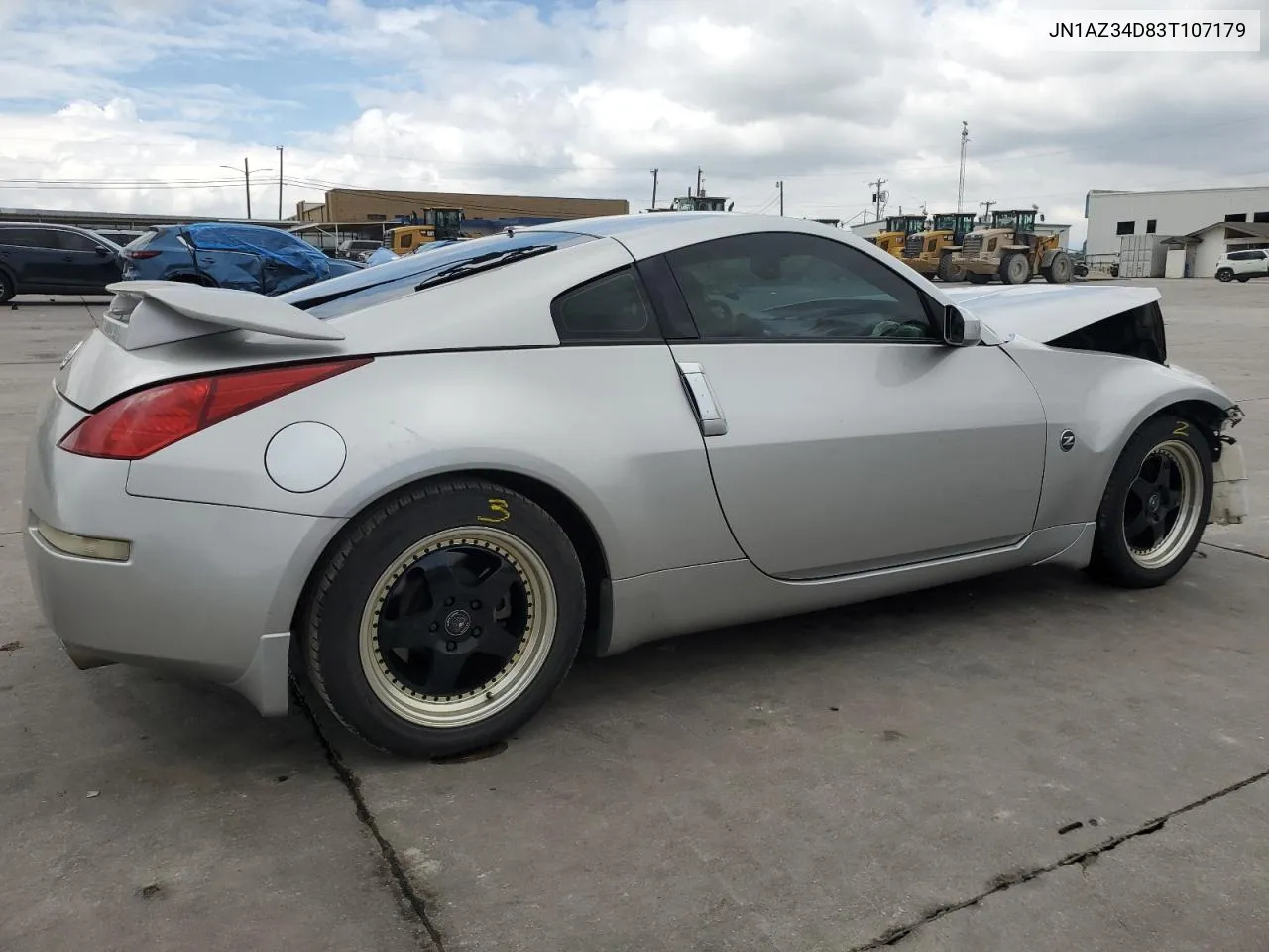 JN1AZ34D83T107179 2003 Nissan 350Z Coupe