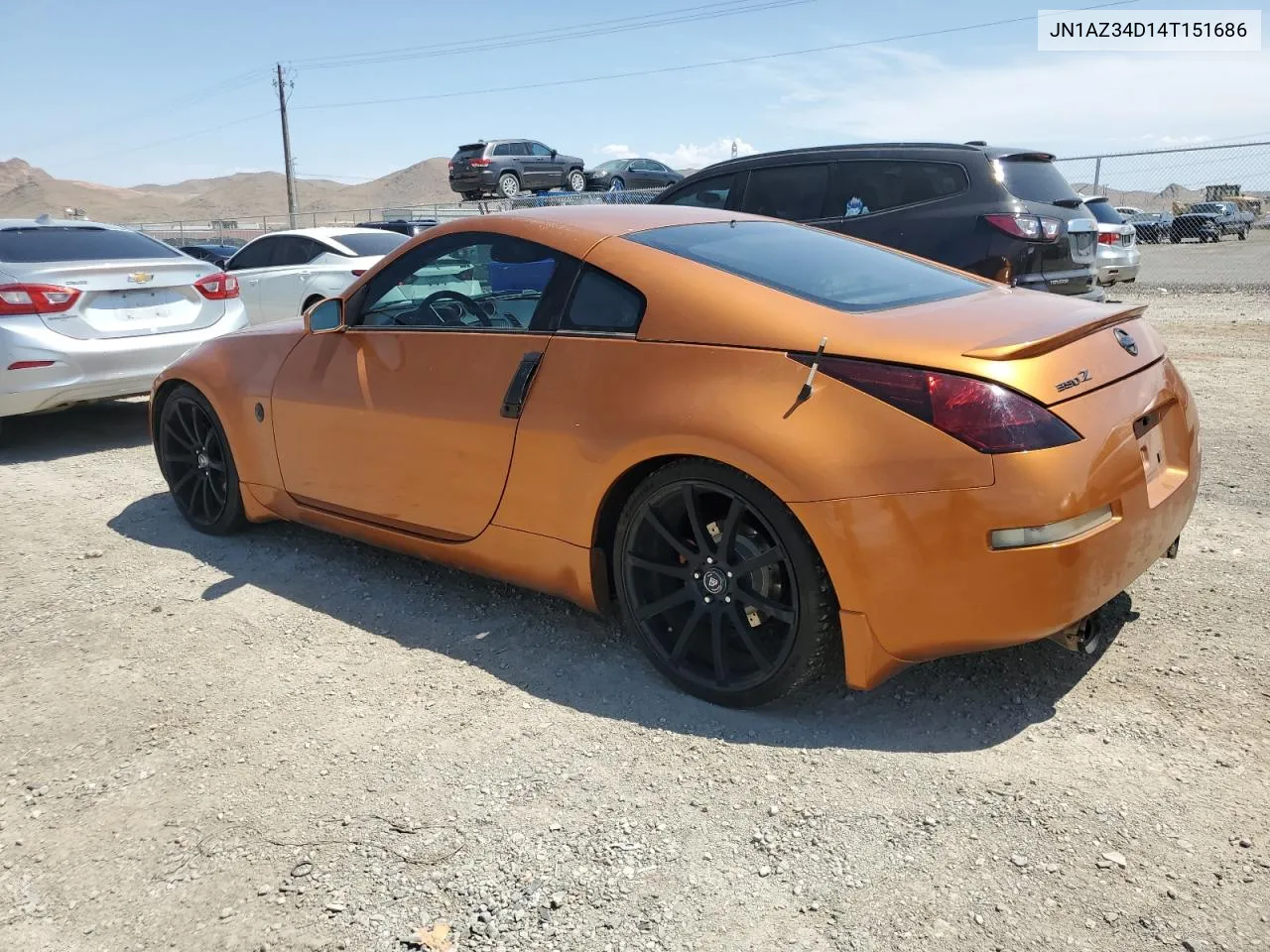 JN1AZ34D14T151686 2004 Nissan 350Z Coupe