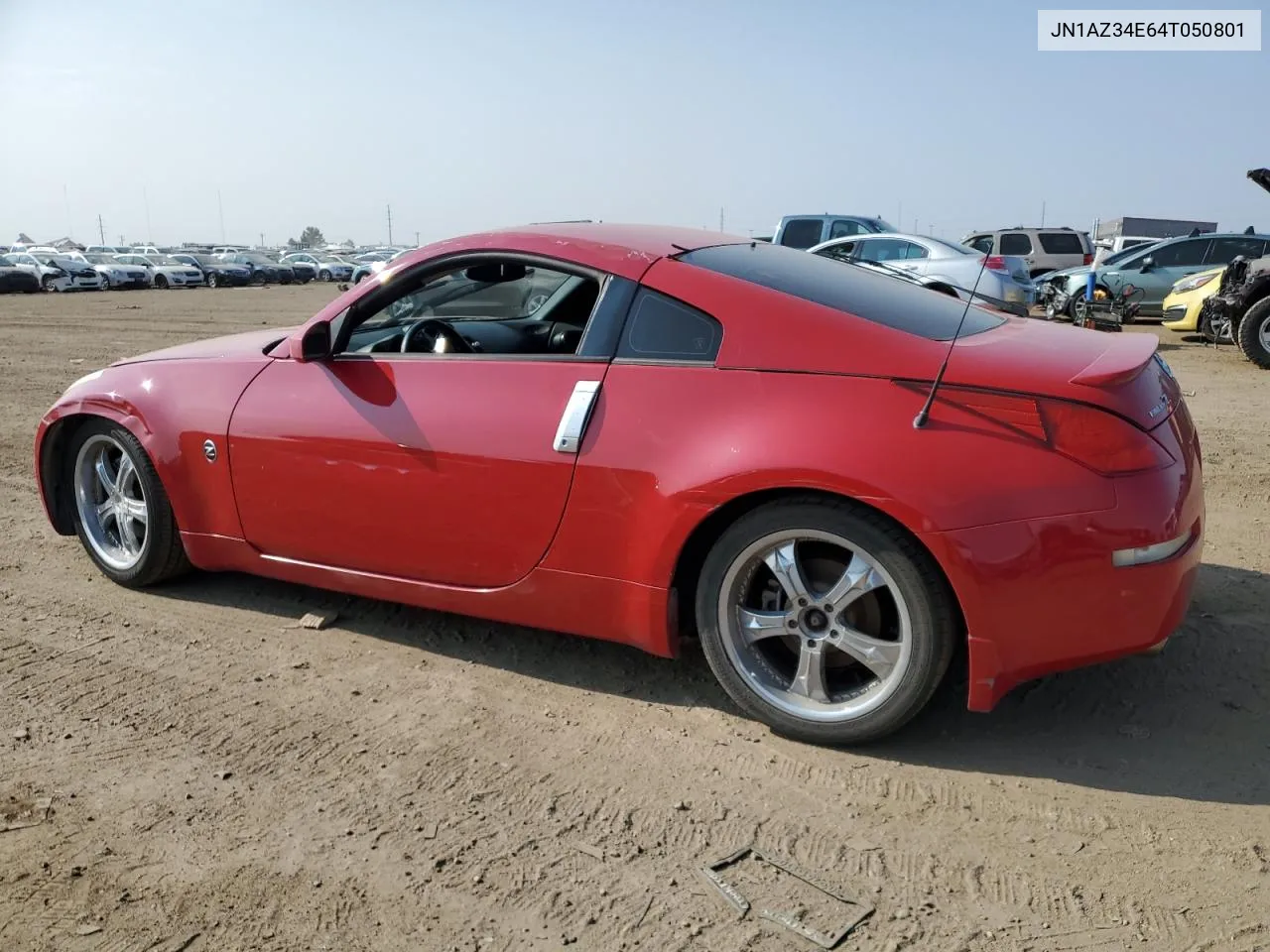 2004 Nissan 350Z Coupe VIN: JN1AZ34E64T050801 Lot: 64789014