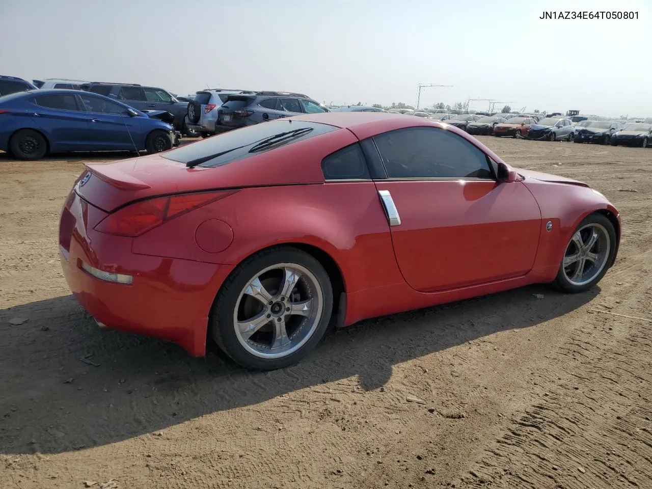 2004 Nissan 350Z Coupe VIN: JN1AZ34E64T050801 Lot: 64789014