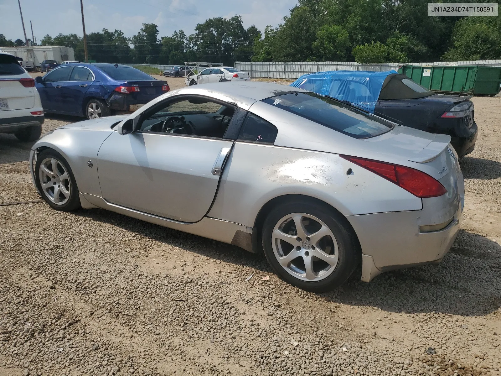 2004 Nissan 350Z Coupe VIN: JN1AZ34D74T150591 Lot: 67364064