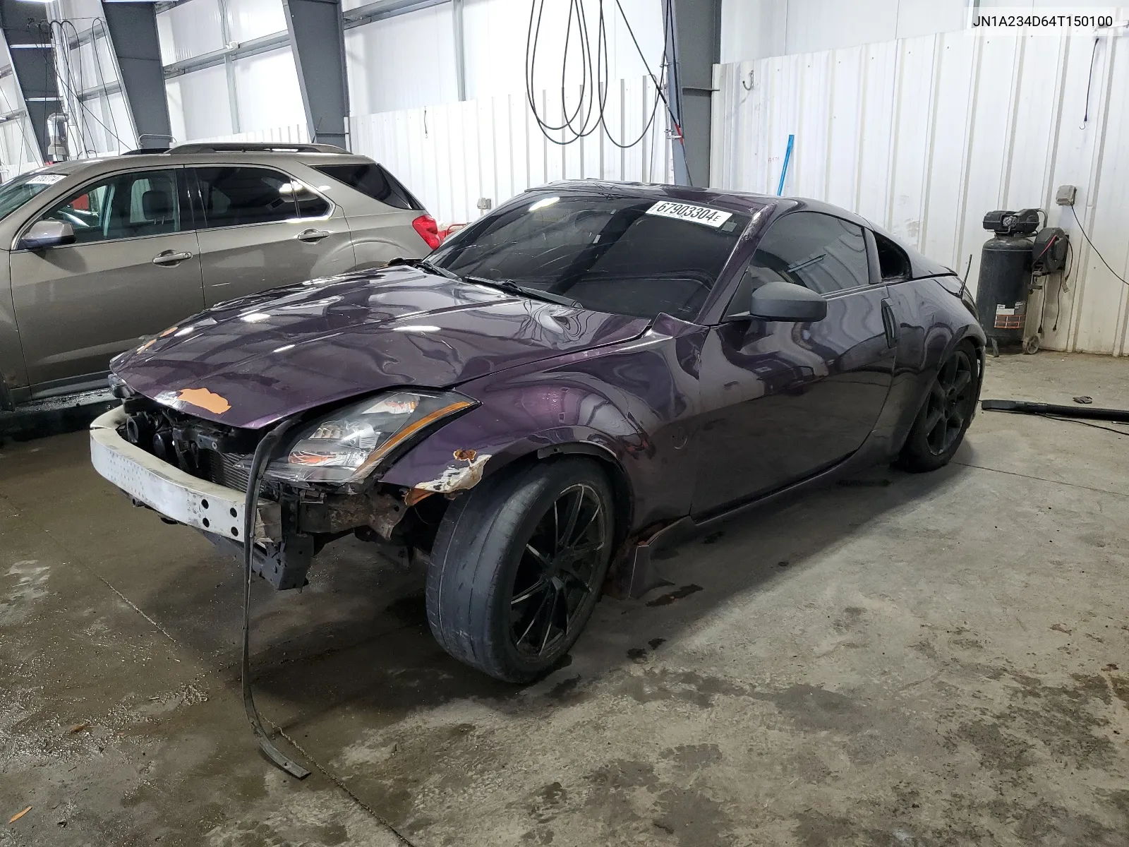 2004 Nissan 350Z Coupe VIN: JN1A234D64T150100 Lot: 67903304