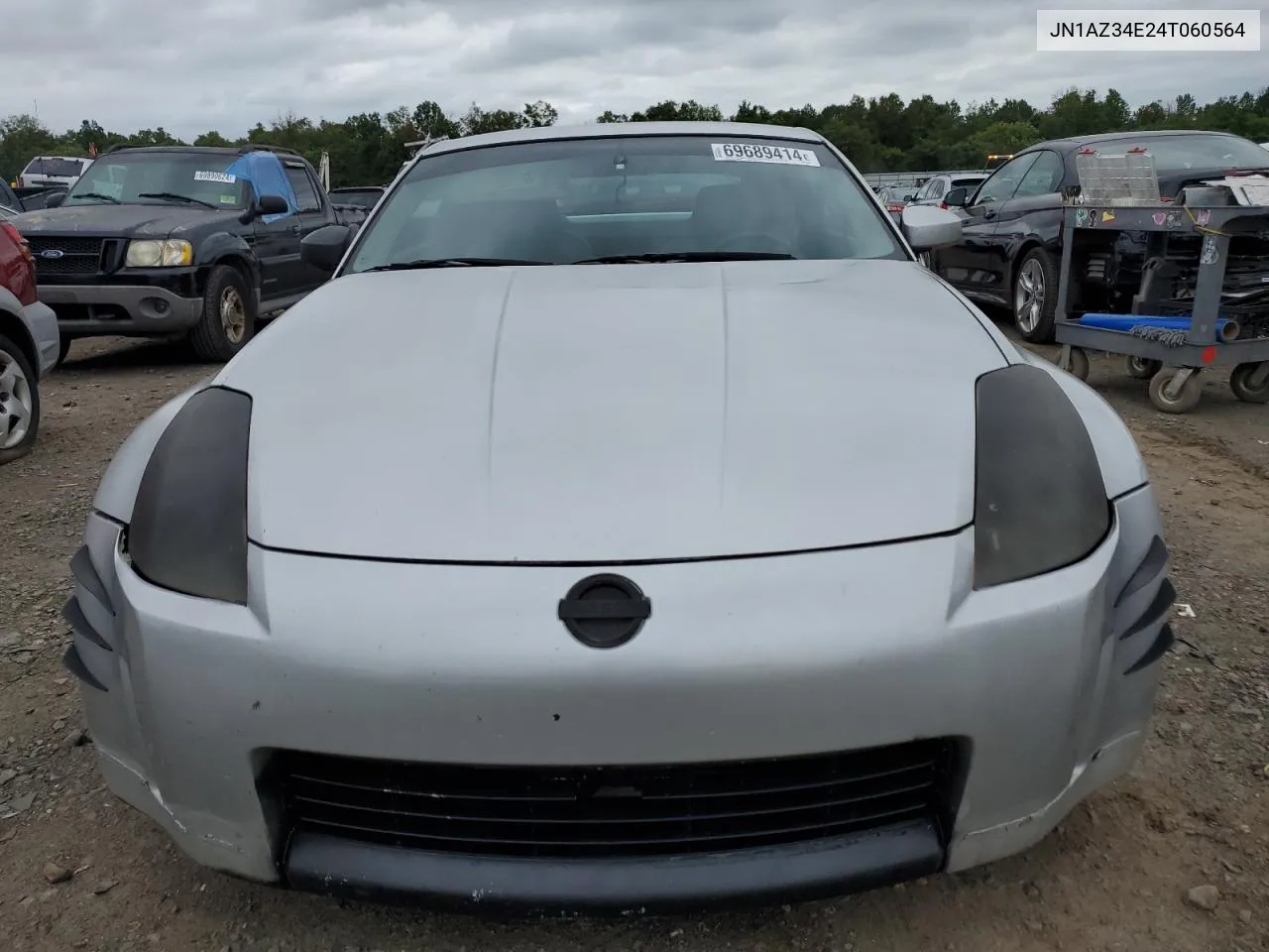 2004 Nissan 350Z Coupe VIN: JN1AZ34E24T060564 Lot: 69689414