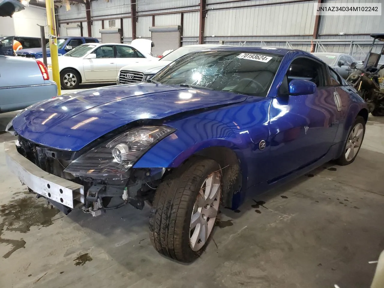 JN1AZ34D34M102242 2004 Nissan 350Z Coupe