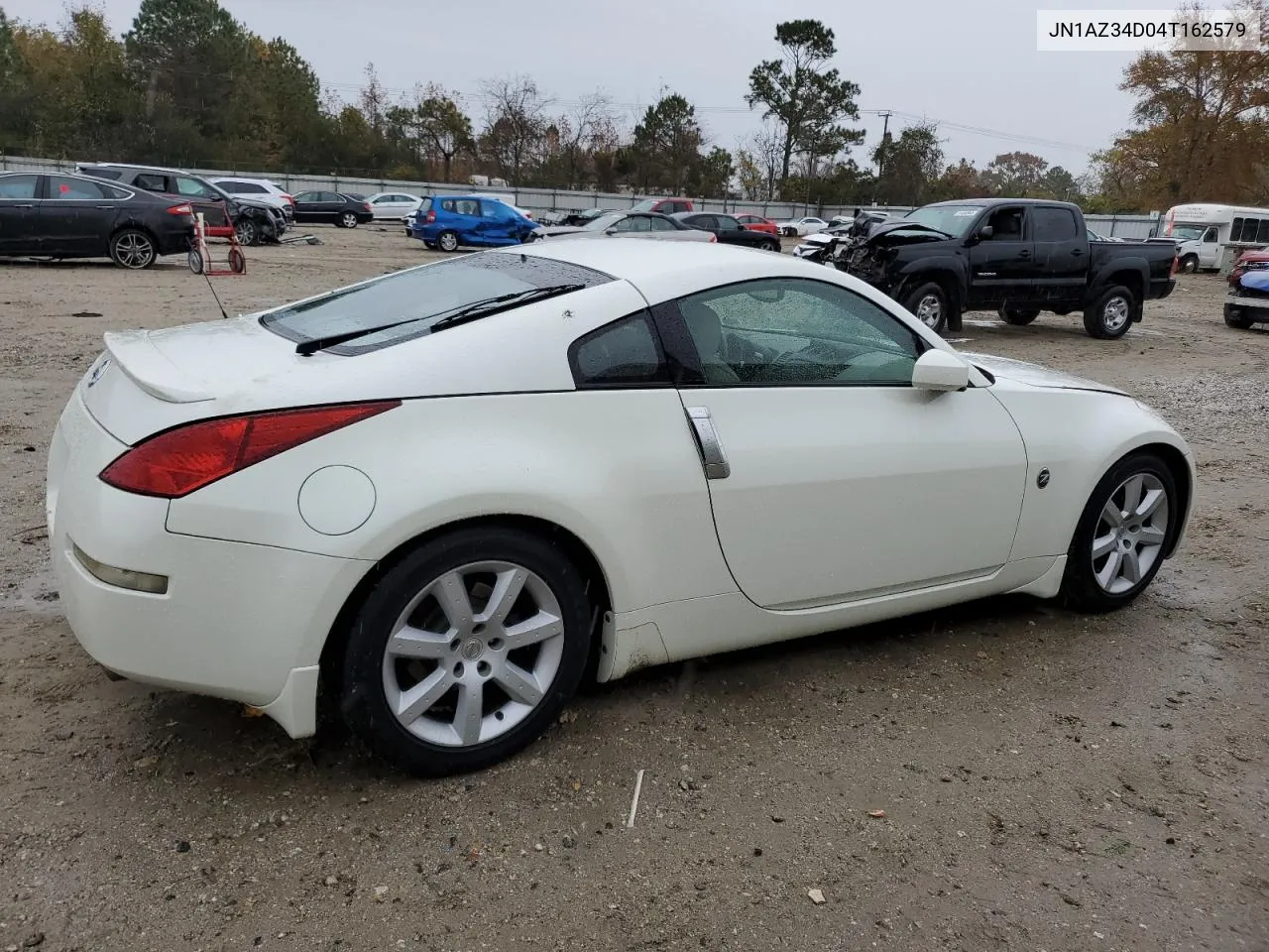 2004 Nissan 350Z Coupe VIN: JN1AZ34D04T162579 Lot: 77511053