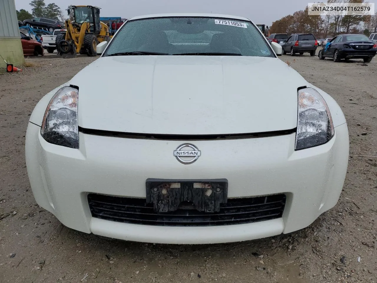 2004 Nissan 350Z Coupe VIN: JN1AZ34D04T162579 Lot: 77511053