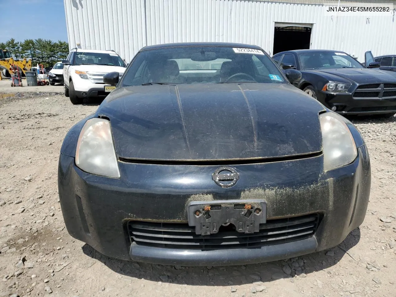 2005 Nissan 350Z Coupe VIN: JN1AZ34E45M655282 Lot: 52238414