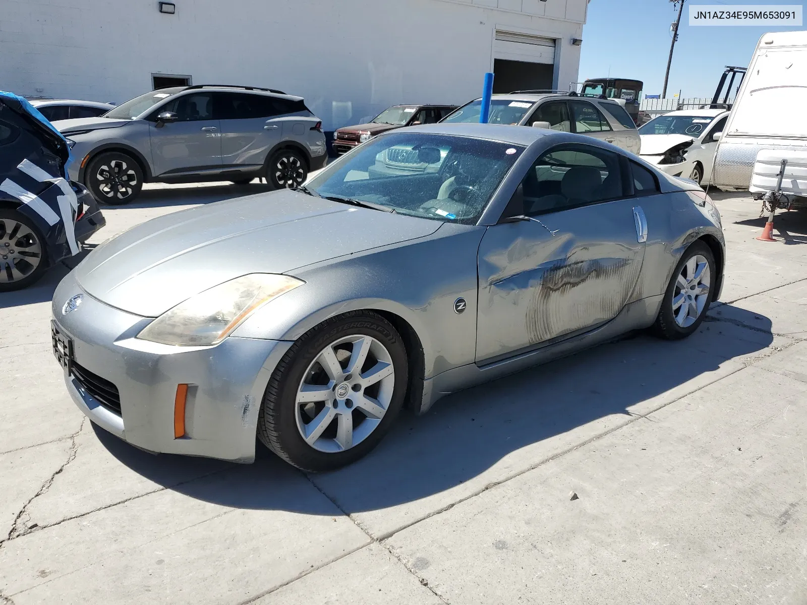 2005 Nissan 350Z Coupe VIN: JN1AZ34E95M653091 Lot: 66771894