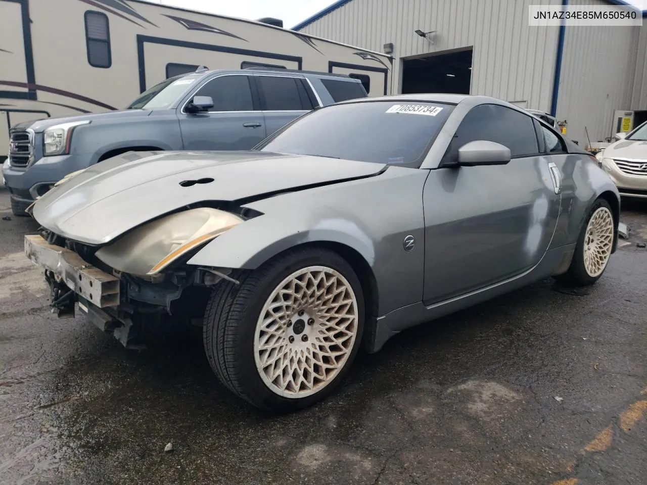 2005 Nissan 350Z Coupe VIN: JN1AZ34E85M650540 Lot: 70853734