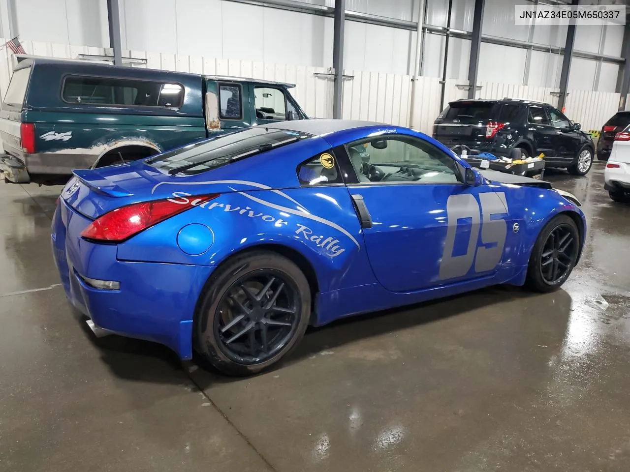 2005 Nissan 350Z Coupe VIN: JN1AZ34E05M650337 Lot: 70862474