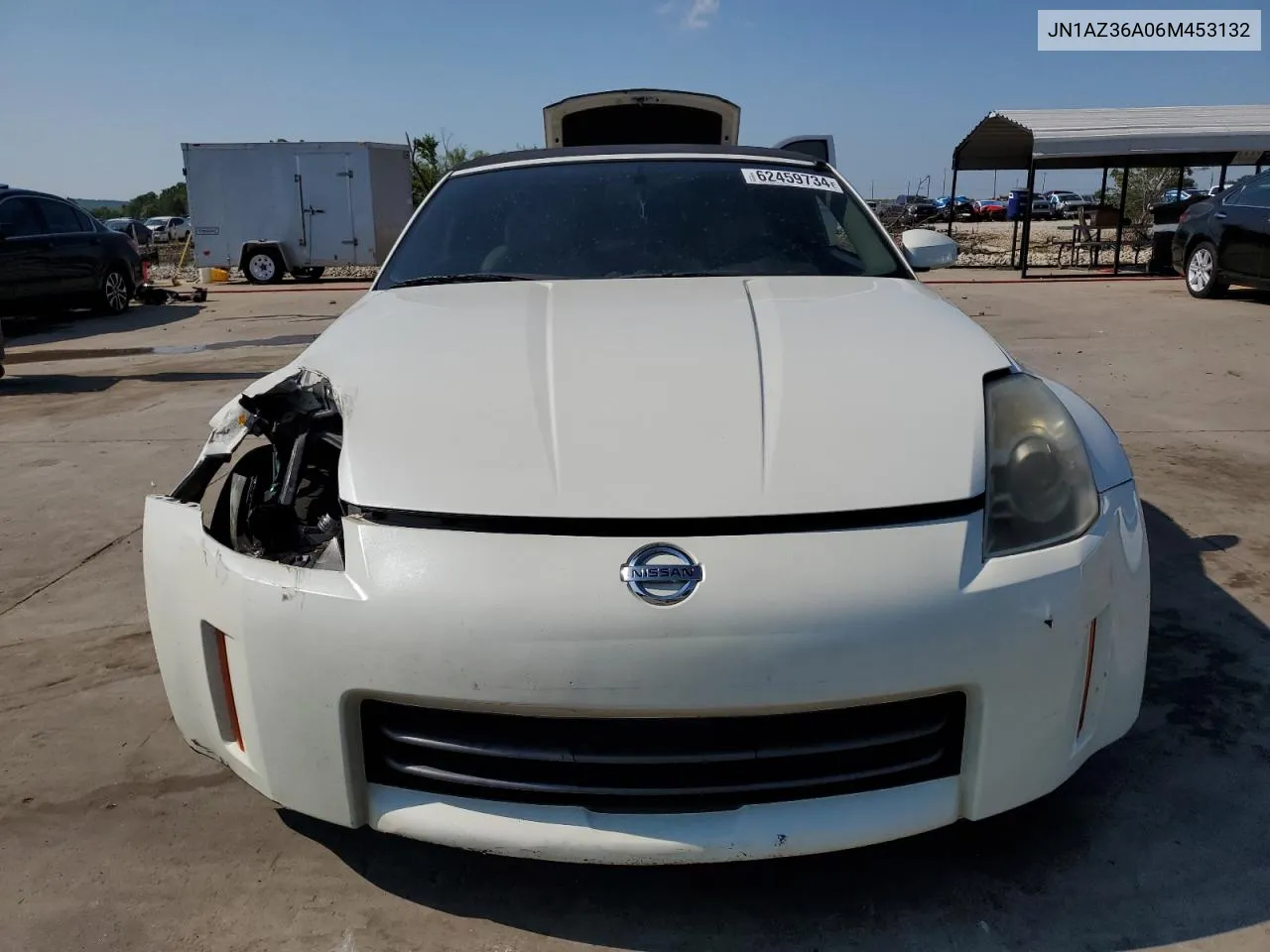 2006 Nissan 350Z Roadster VIN: JN1AZ36A06M453132 Lot: 62459734