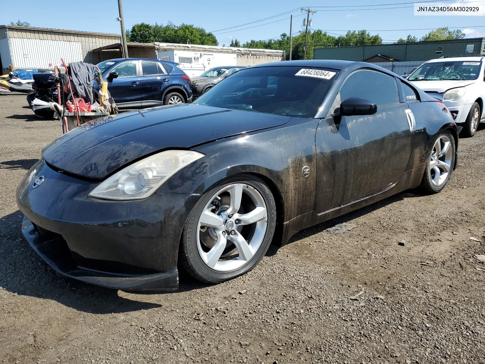 2006 Nissan 350Z Coupe VIN: JN1AZ34D56M302929 Lot: 68428064