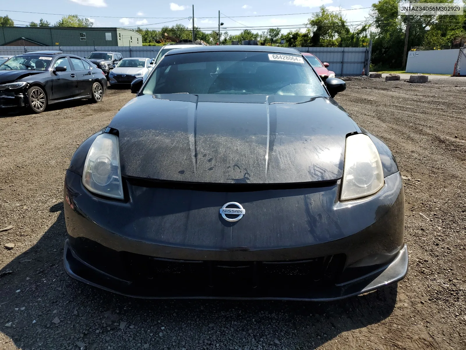 2006 Nissan 350Z Coupe VIN: JN1AZ34D56M302929 Lot: 68428064