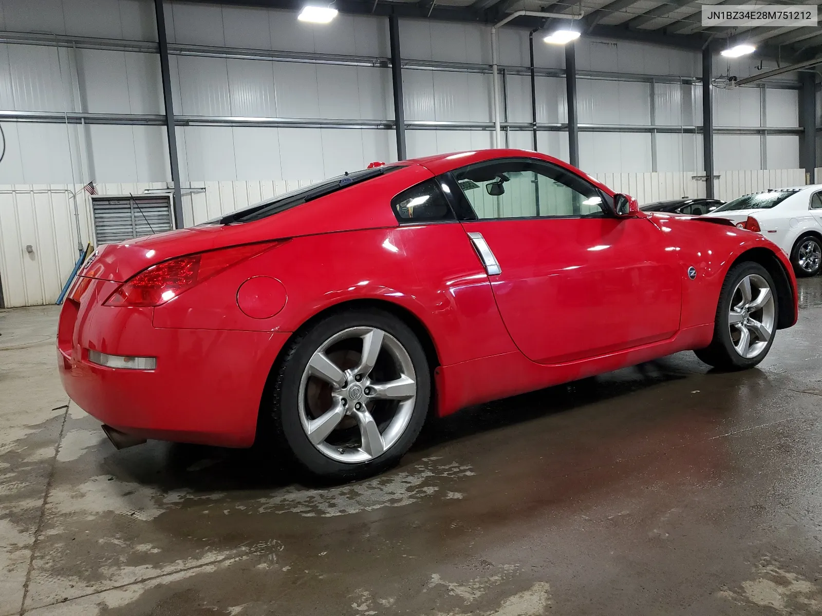 2008 Nissan 350Z Coupe VIN: JN1BZ34E28M751212 Lot: 50895564