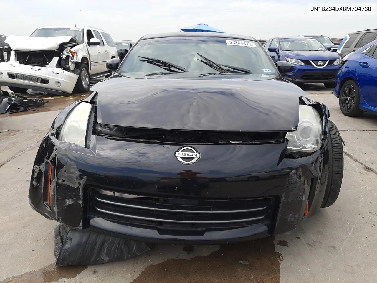 JN1BZ34DX8M704730 2008 Nissan 350Z Coupe