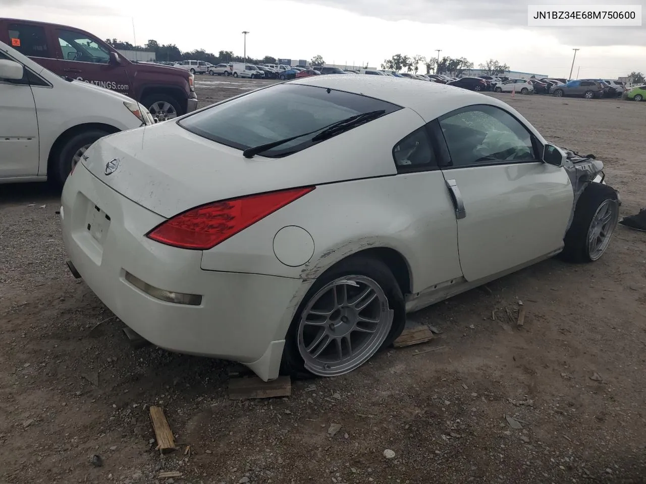 2008 Nissan 350Z Coupe VIN: JN1BZ34E68M750600 Lot: 69099724