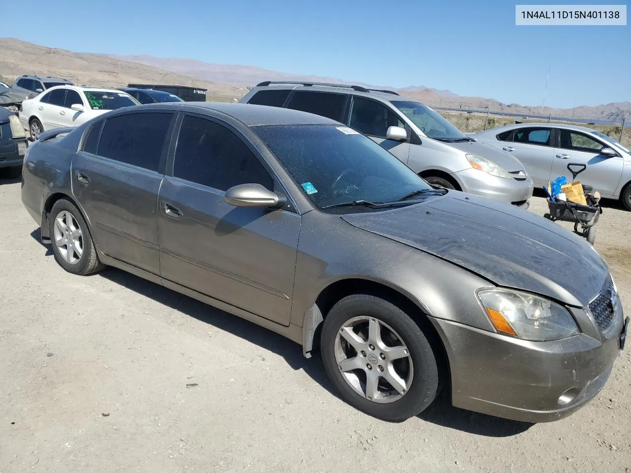 2005 Nissan Altima S VIN: 1N4AL11D15N401138 Lot: 68867454