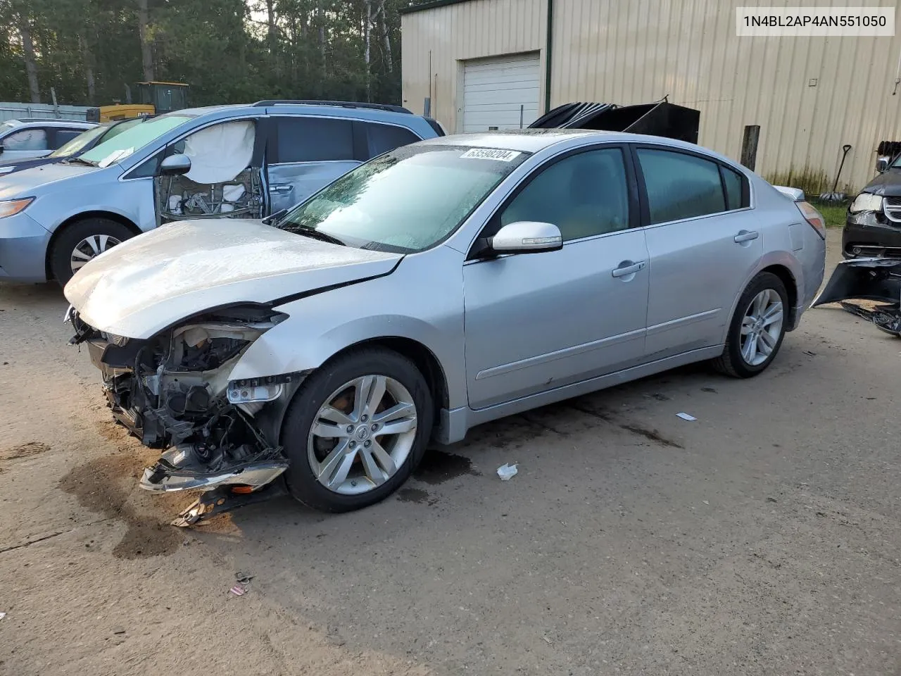 2010 Nissan Altima Sr VIN: 1N4BL2AP4AN551050 Lot: 63598204