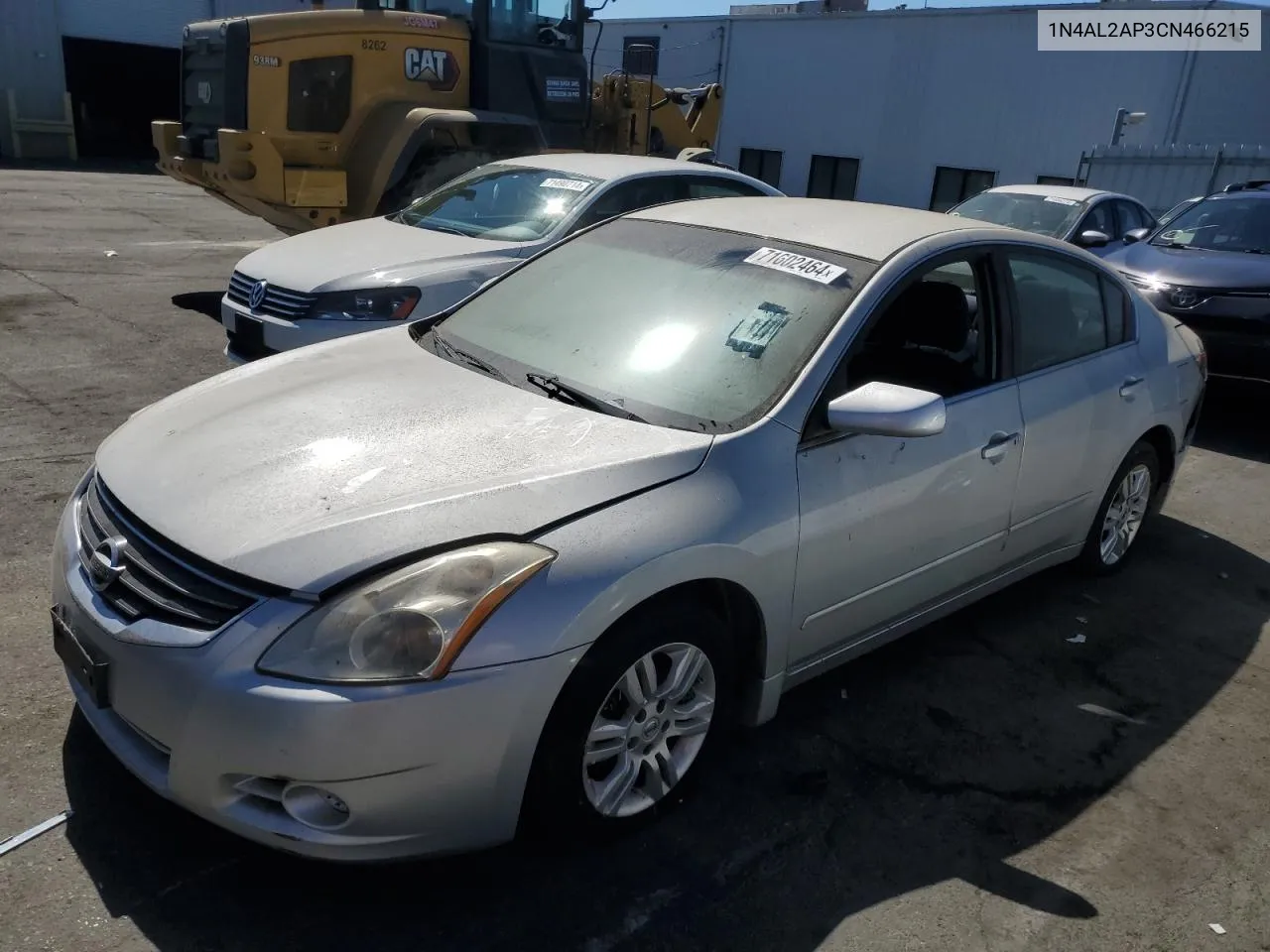 2012 Nissan Altima Base VIN: 1N4AL2AP3CN466215 Lot: 71602464