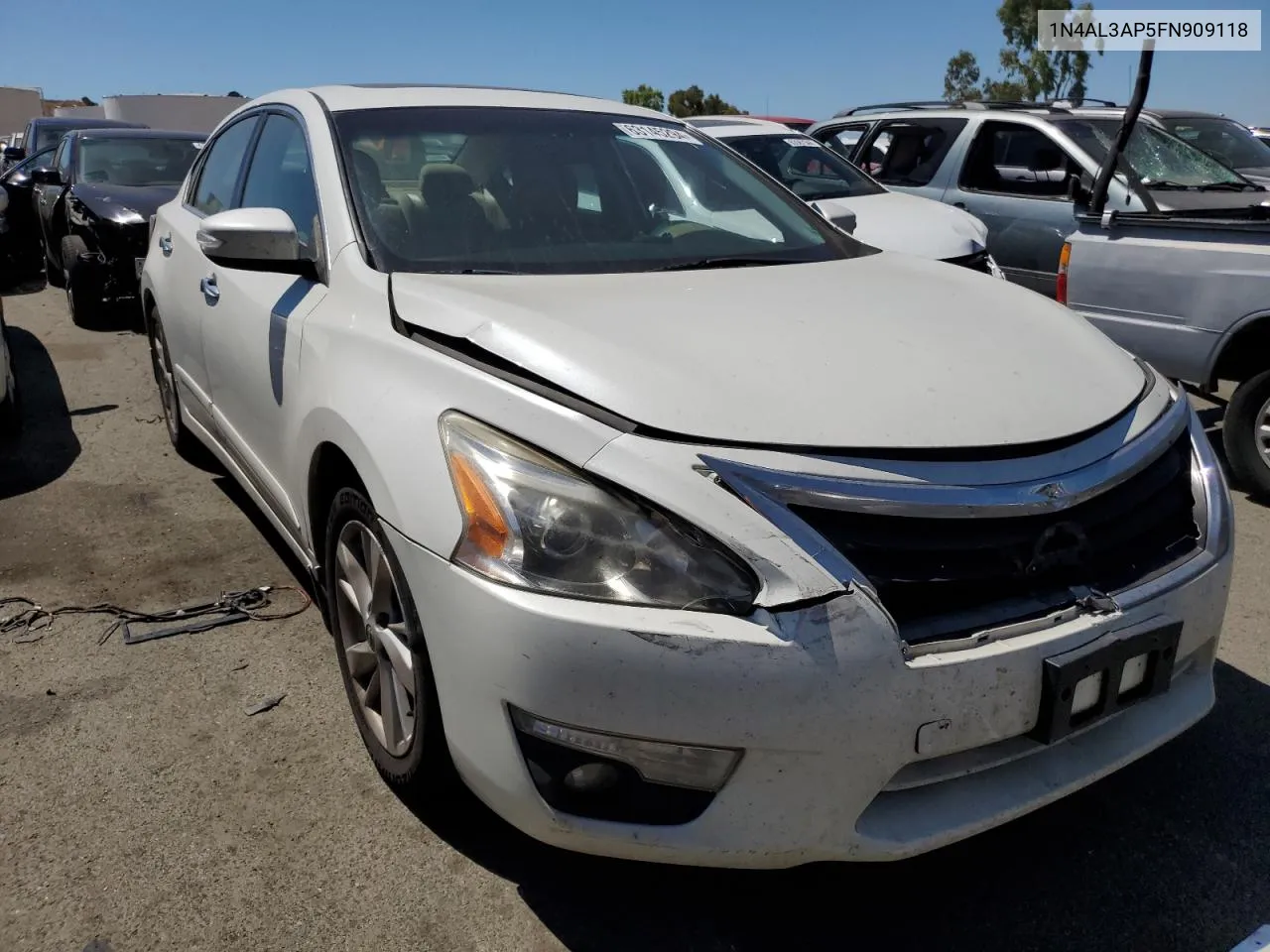 2015 Nissan Altima 2.5 VIN: 1N4AL3AP5FN909118 Lot: 63145294