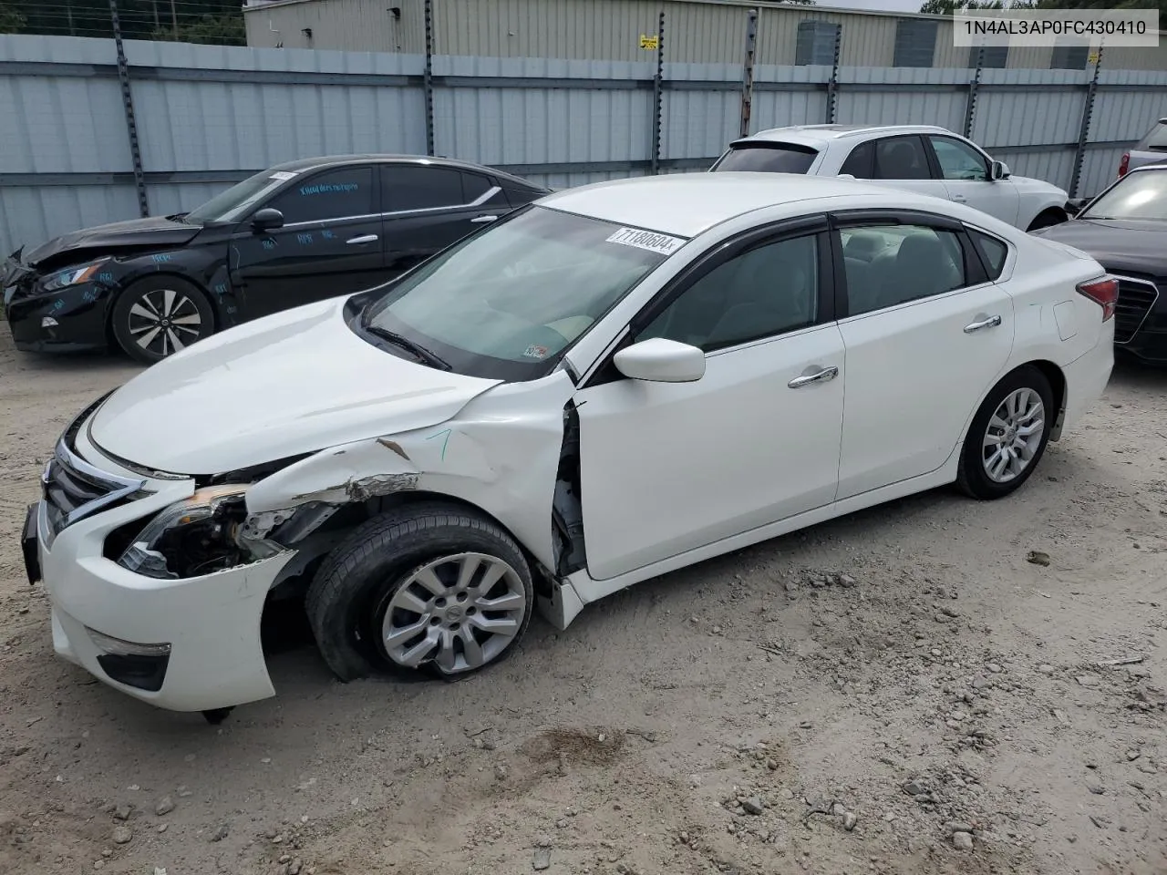 1N4AL3AP0FC430410 2015 Nissan Altima 2.5