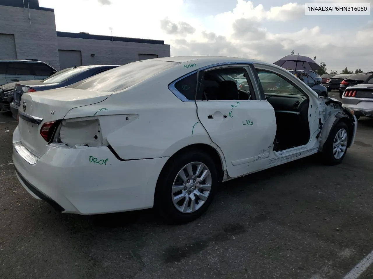 1N4AL3AP6HN316080 2017 Nissan Altima 2.5