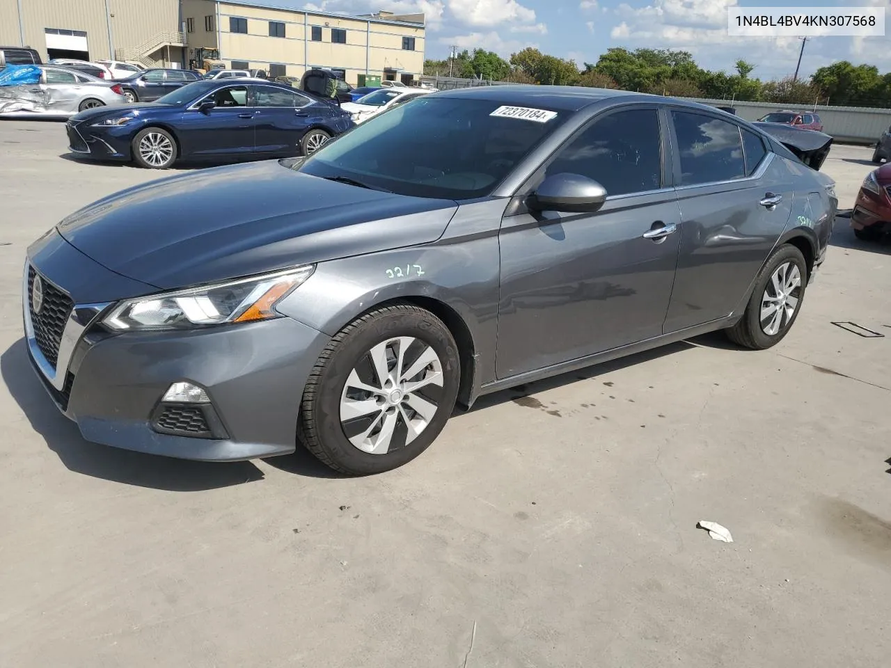 1N4BL4BV4KN307568 2019 Nissan Altima S