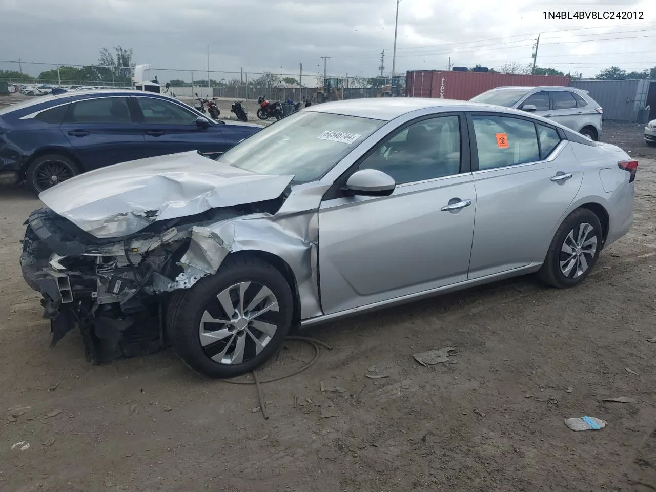 1N4BL4BV8LC242012 2020 Nissan Altima S