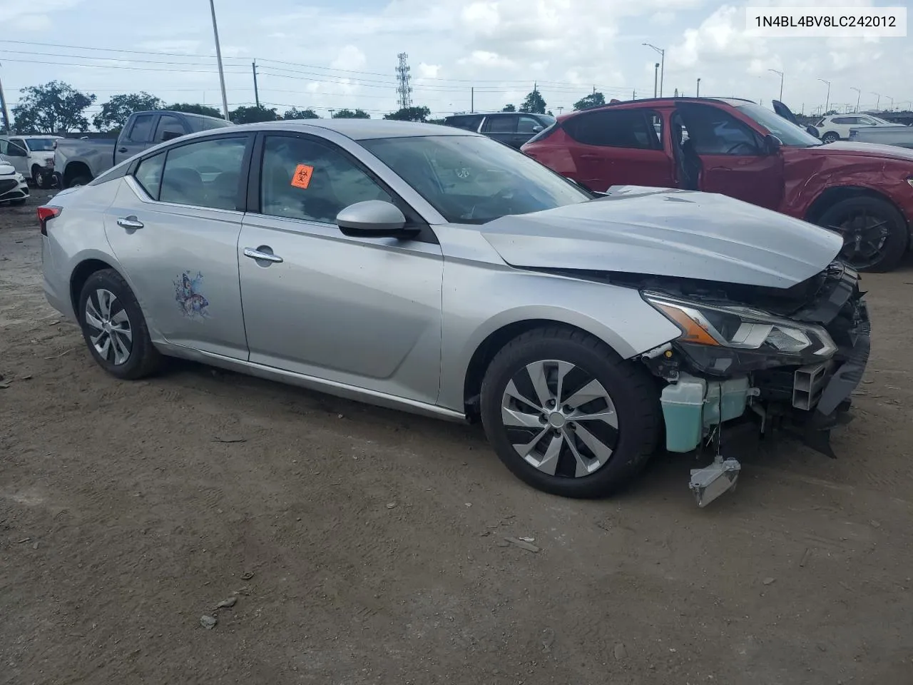 2020 Nissan Altima S VIN: 1N4BL4BV8LC242012 Lot: 64546744