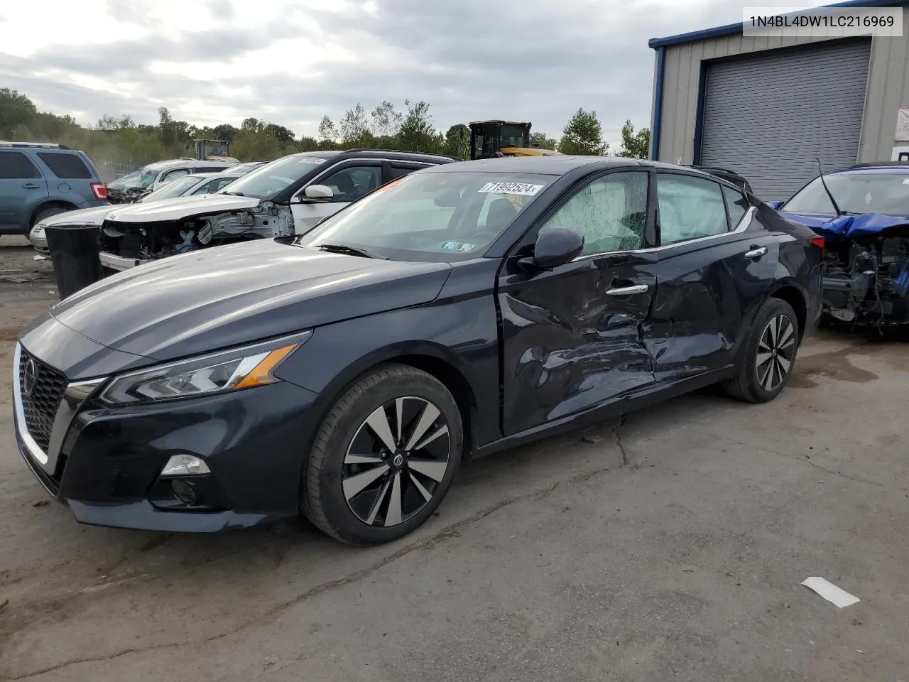 2020 Nissan Altima Sv VIN: 1N4BL4DW1LC216969 Lot: 71992524