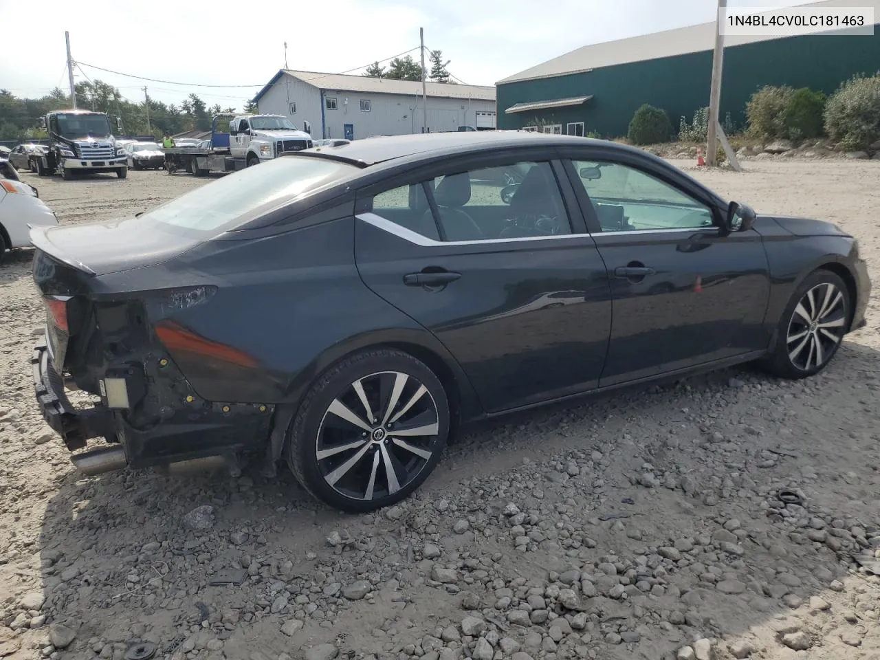 2020 Nissan Altima Sr VIN: 1N4BL4CV0LC181463 Lot: 72045724