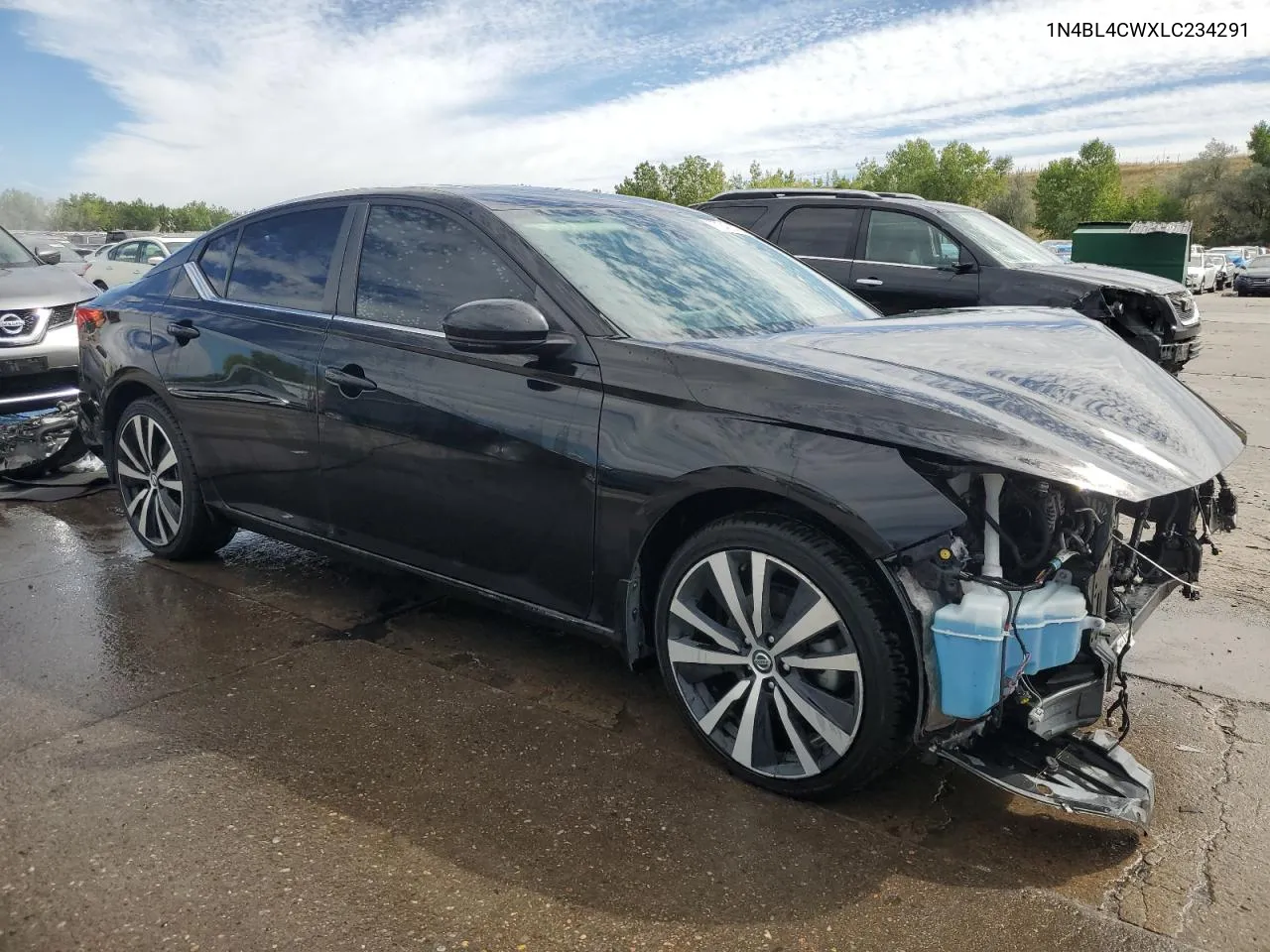 2020 Nissan Altima Sr VIN: 1N4BL4CWXLC234291 Lot: 72242544