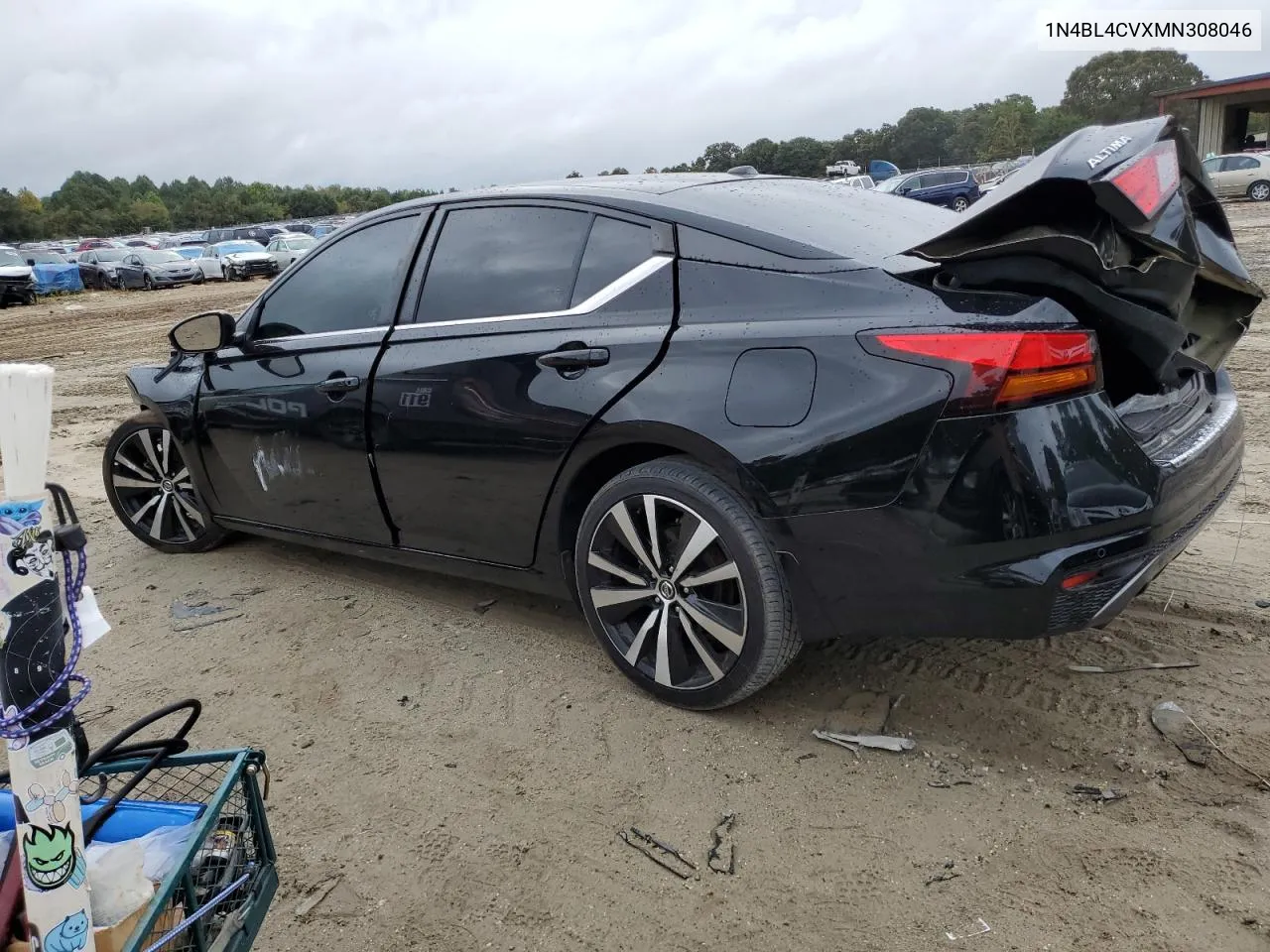 2021 Nissan Altima Sr VIN: 1N4BL4CVXMN308046 Lot: 72033224