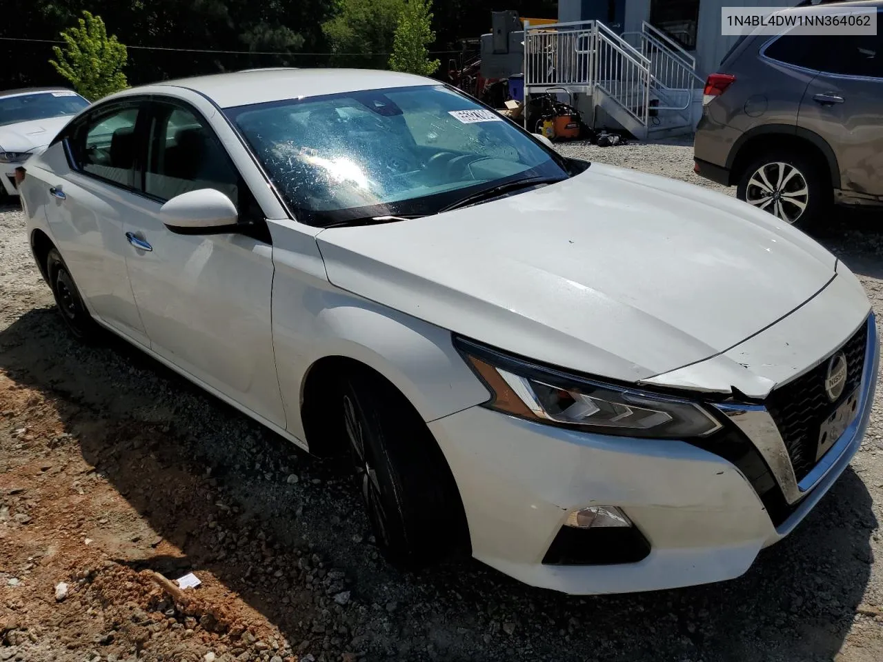 2022 Nissan Altima Sv VIN: 1N4BL4DW1NN364062 Lot: 55327884