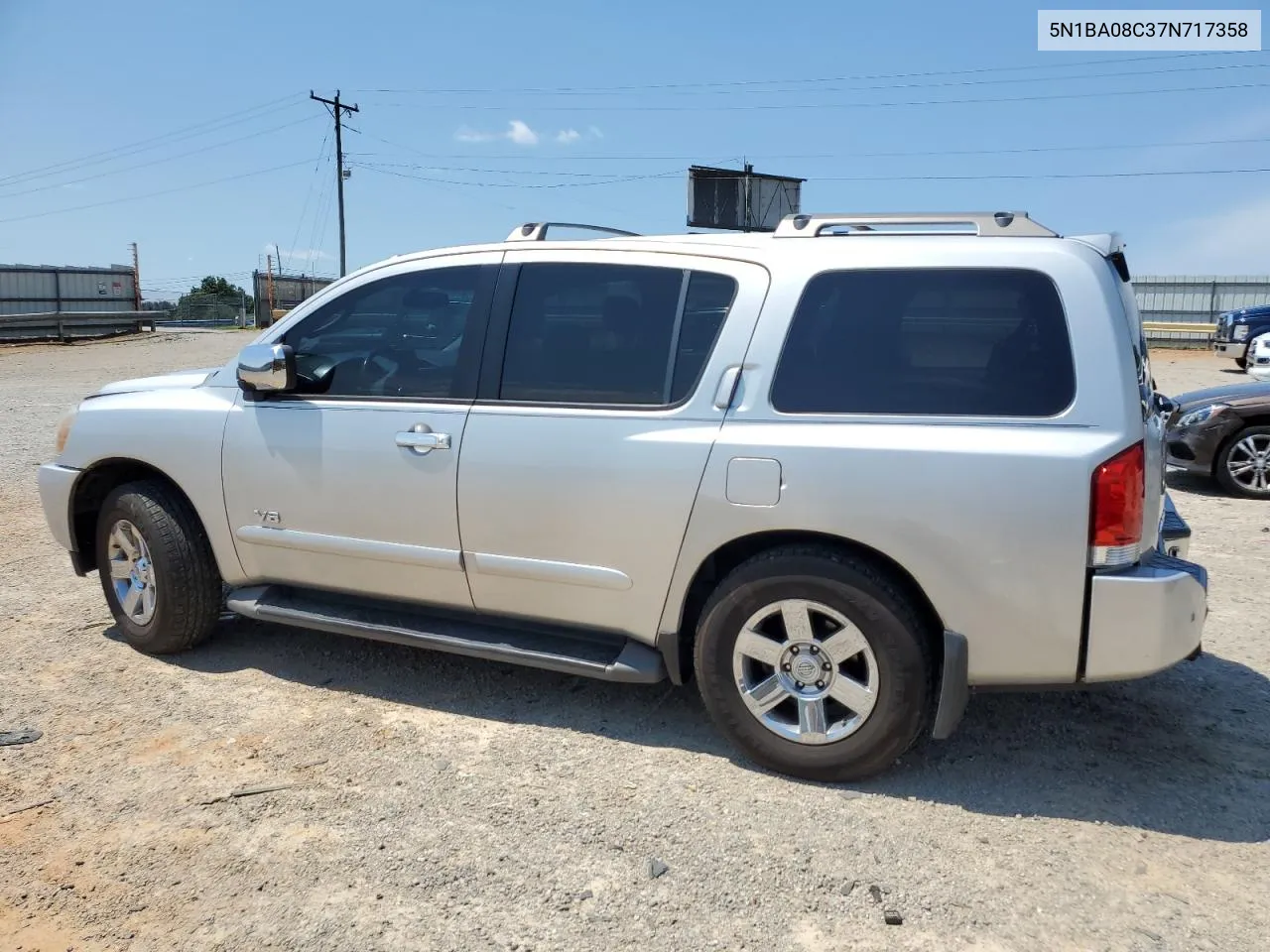 2007 Nissan Armada Se VIN: 5N1BA08C37N717358 Lot: 67018874