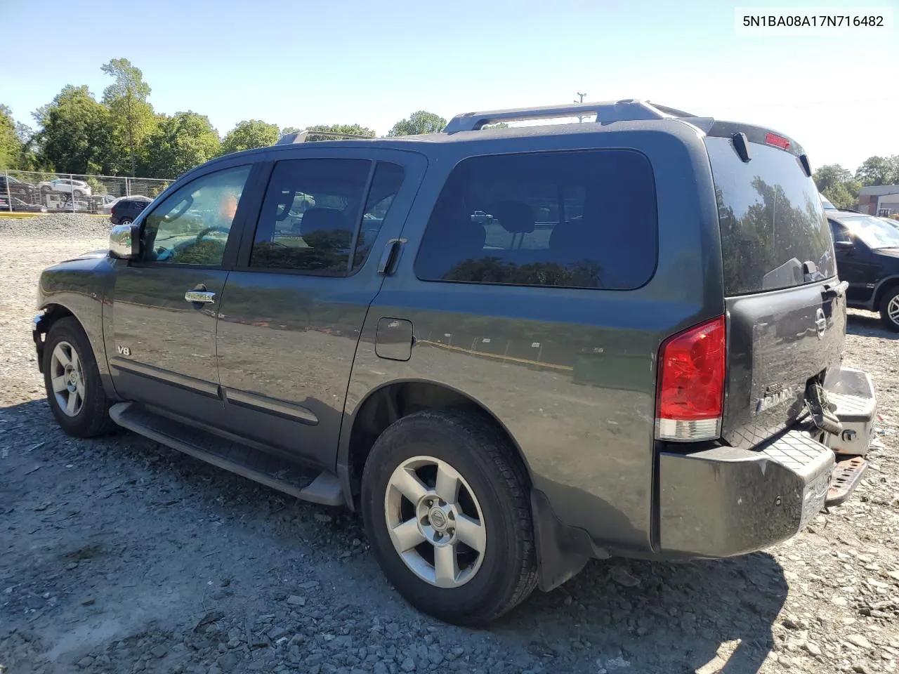 2007 Nissan Armada Se VIN: 5N1BA08A17N716482 Lot: 69477864