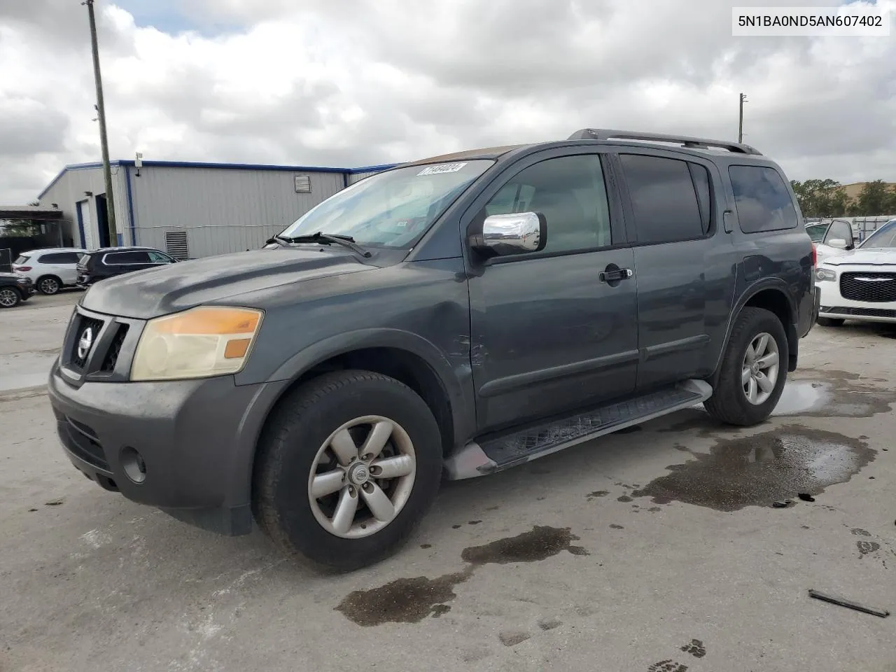 2010 Nissan Armada Se VIN: 5N1BA0ND5AN607402 Lot: 71484024