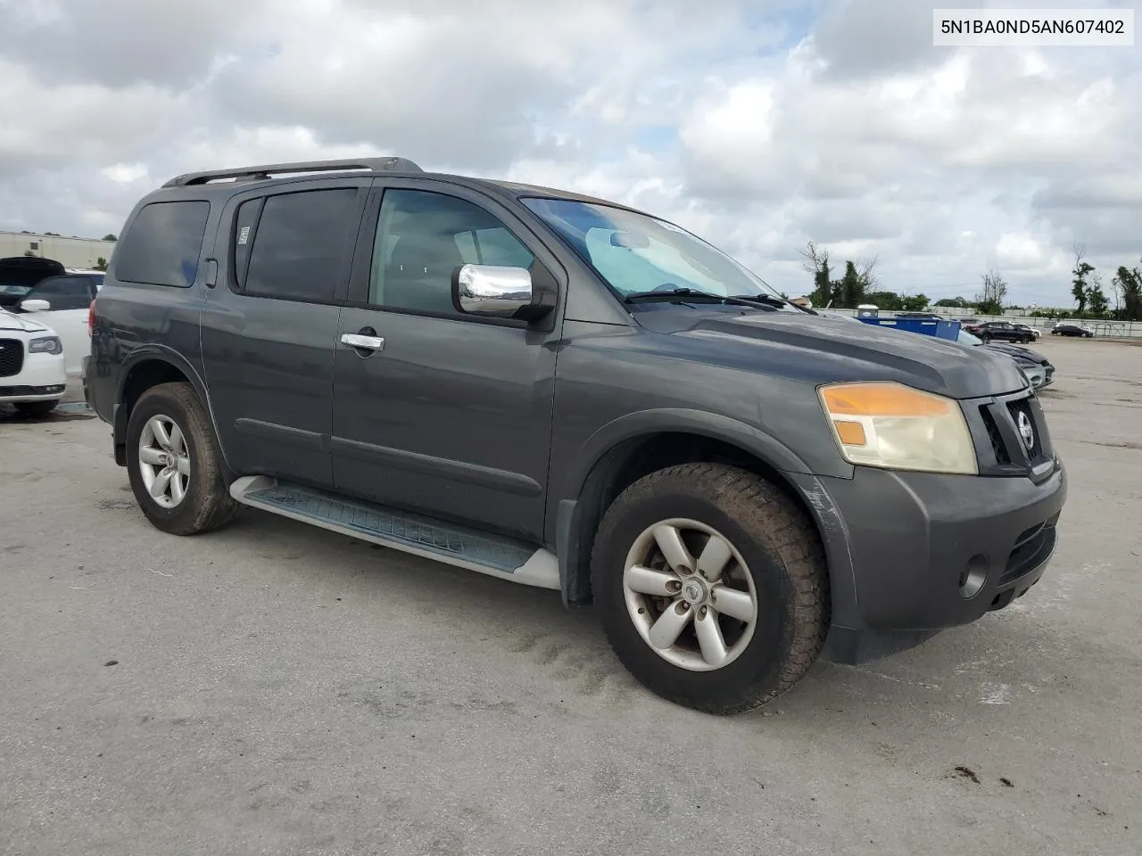 2010 Nissan Armada Se VIN: 5N1BA0ND5AN607402 Lot: 71484024