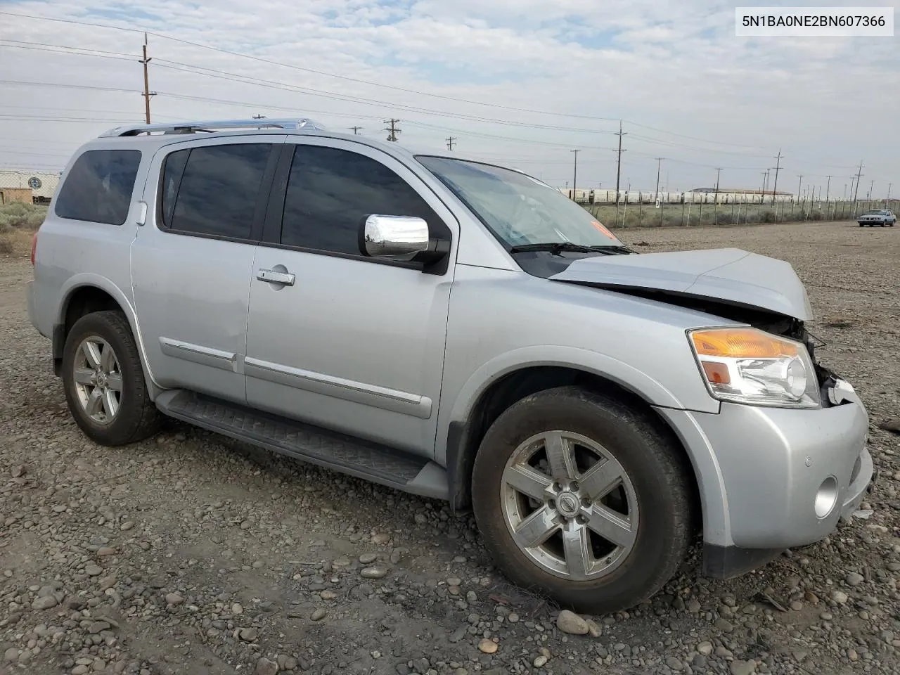 5N1BA0NE2BN607366 2011 Nissan Armada Platinum