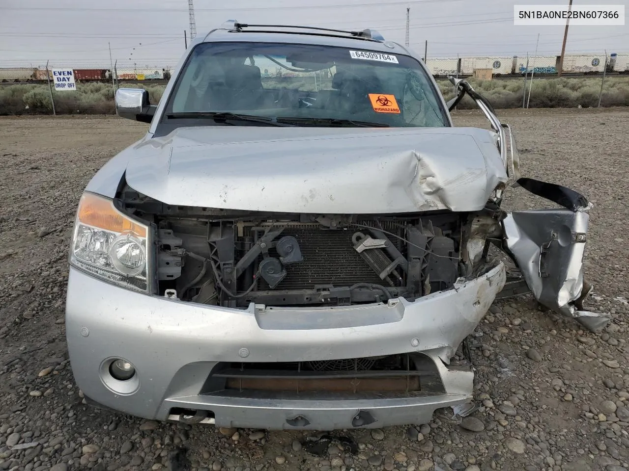 5N1BA0NE2BN607366 2011 Nissan Armada Platinum