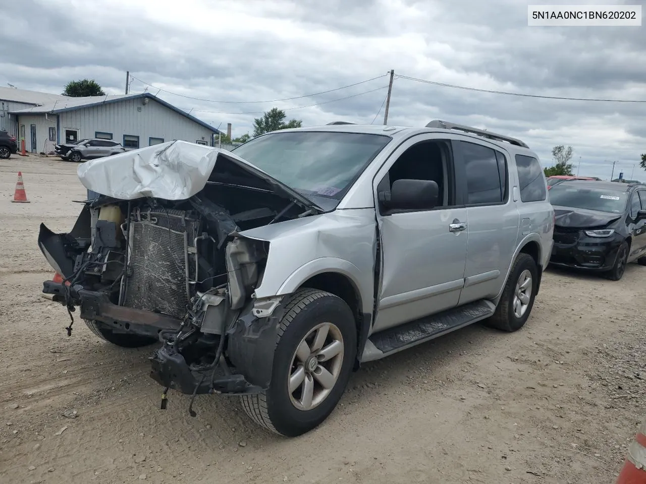 2011 Nissan Armada Sv VIN: 5N1AA0NC1BN620202 Lot: 66510654