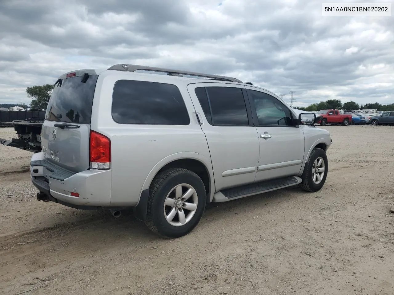 2011 Nissan Armada Sv VIN: 5N1AA0NC1BN620202 Lot: 66510654