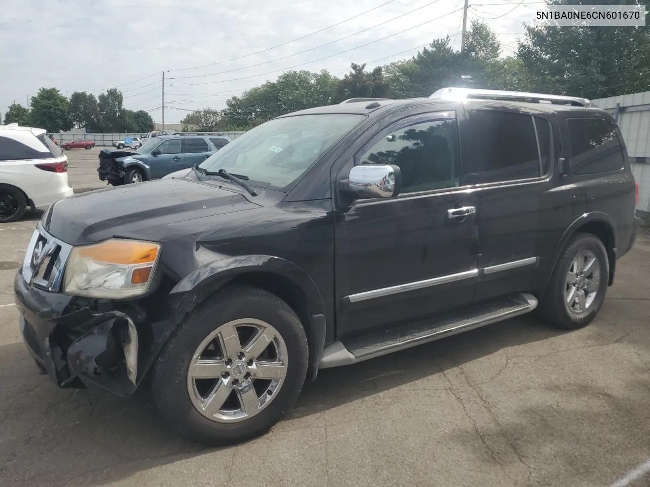 2012 Nissan Armada Sv VIN: 5N1BA0NE6CN601670 Lot: 67495624