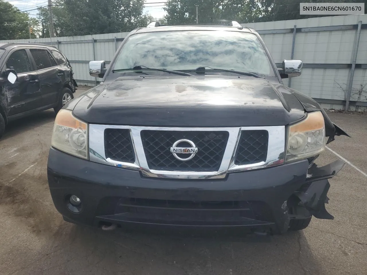 5N1BA0NE6CN601670 2012 Nissan Armada Sv