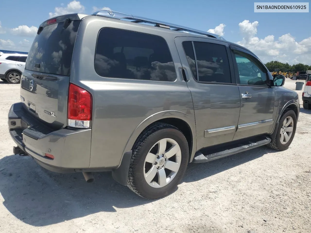 2014 Nissan Armada Sv VIN: 5N1BA0ND0EN610925 Lot: 67335094