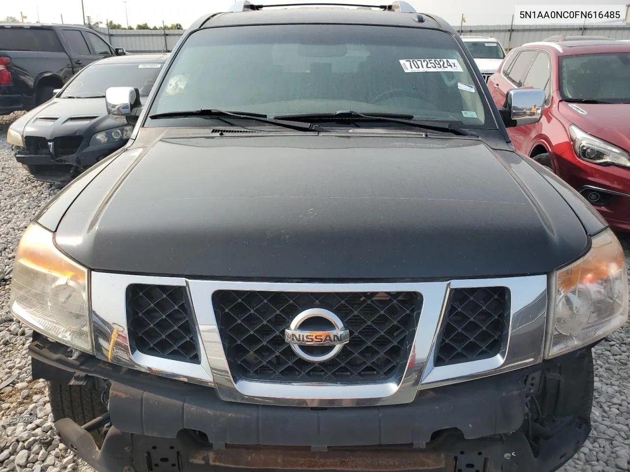 5N1AA0NC0FN616485 2015 Nissan Armada Sv