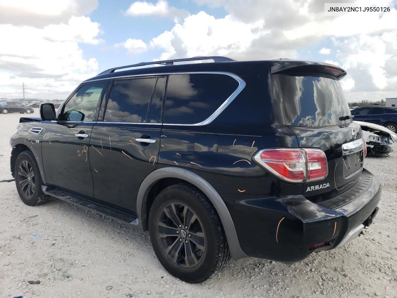 2018 Nissan Armada Sv VIN: JN8AY2NC1J9550126 Lot: 71662874