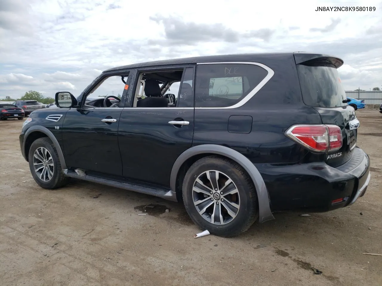 JN8AY2NC8K9580189 2019 Nissan Armada Sv